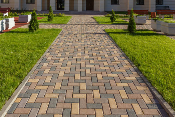 Permeable Paver Driveway in Matthews, NC
